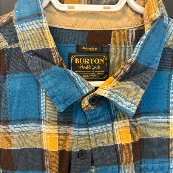 🔥2/$30🔥Burton Men's Brighton Flannel Down Shirt XL - Picture 3 of 4